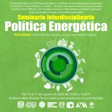 Seminario Interdisciplinario política energética
