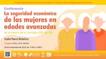 Seguridad económica mujeres avanzadas
